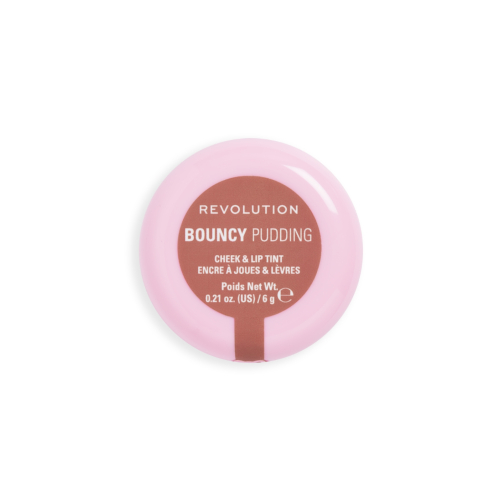 Makeup Revolution - Blush e Batom Líquido Bouncy Pudding - Hazy Nude
