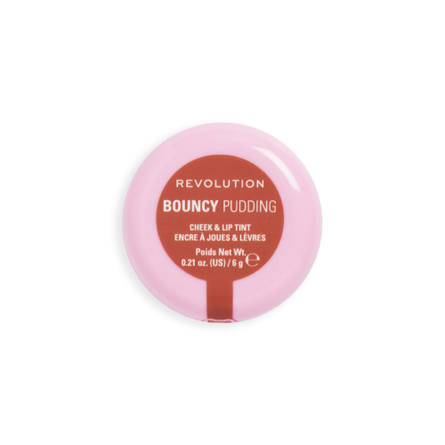 Makeup Revolution - Blush e Batom Líquido Bouncy Pudding - Peach Veil