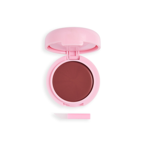Makeup Revolution - Blush e Batom Líquido Bouncy Pudding - Peach Veil