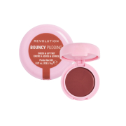 Makeup Revolution - Blush e Batom Líquido Bouncy Pudding - Peach Veil