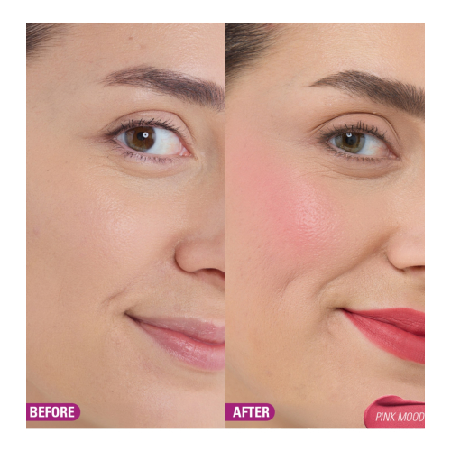 Makeup Revolution - Blush e Batom Líquido Bouncy Pudding - Pink Mood