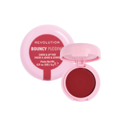Makeup Revolution - Blush e Batom Líquido Bouncy Pudding - Pink Mood