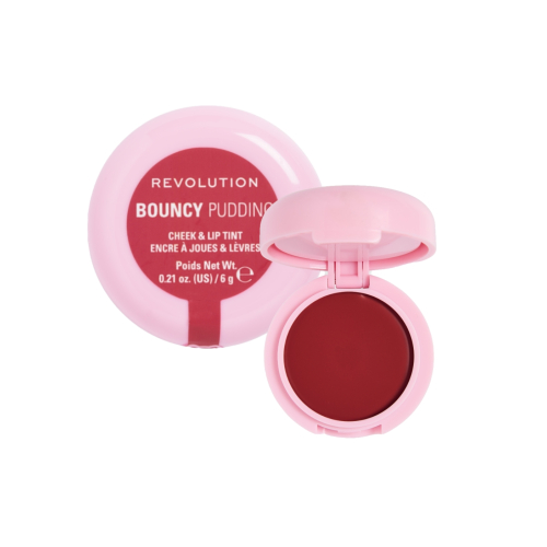 Makeup Revolution - Blush e Batom Líquido Bouncy Pudding - Pink Mood