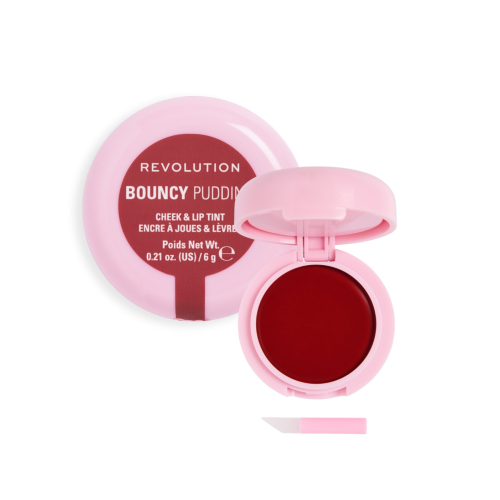 Makeup Revolution - Blush e Batom Líquido Bouncy Pudding - Warm Whisper