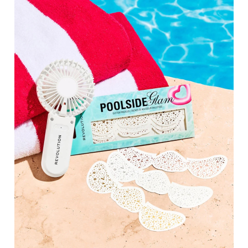 Makeup Revolution - Ventilador Elétrico Portátil Poolside