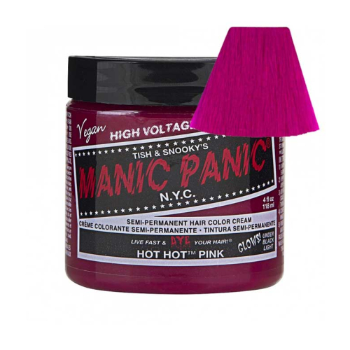 Manic Panic - Cor de cabelo fantasia semipermanente Classic - Hot Hot Pink