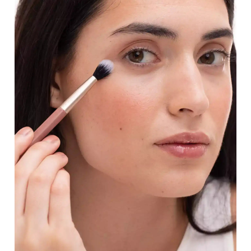 Maria Orbai - Pincel Duplo Multifunções Soft Vegan Brush Brownie - MO. 04