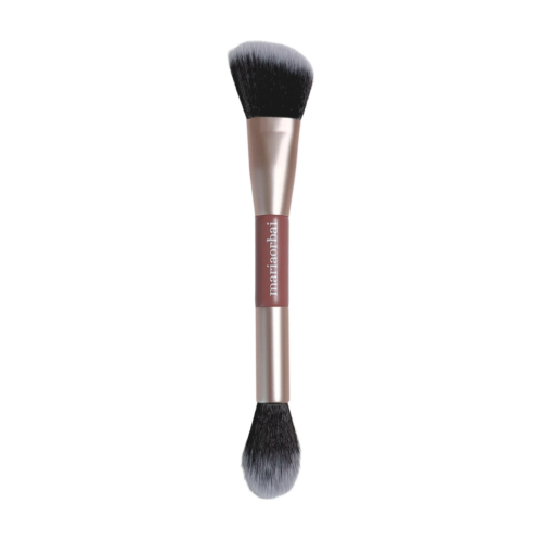 Maria Orbai - Pincel facial de ponta dupla Soft Vegan Brush Brownie - MO. 05