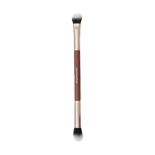 Maria Orbai - Pincel Duplo Multifunções Soft Vegan Brush Brownie - MO. 03