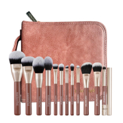 Maria Orbai - Bolsa de maquiagem com 13 pincéis Vegan Brushes
