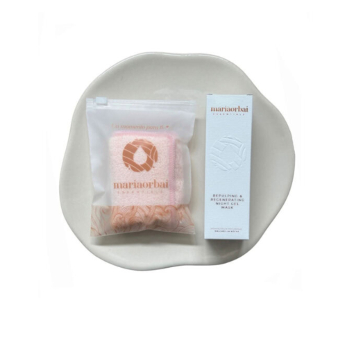 Maria Orbai - Máscara facial volumizadora e regeneradora + Musselina