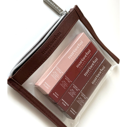 Maria Orbai - Conjunto Glossy Lip Butter + Necessaire