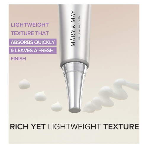 Mary & May - Creme para Contorno dos Olhos Tranexamic Acid+ Glutathion