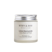 Mary & May - Máscara Facial Esfoliante Lemon Niacinamide Glow Wash off