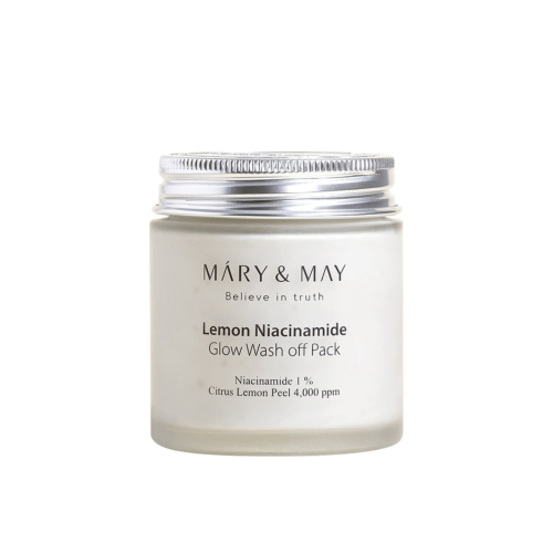 Mary & May - Máscara Facial Esfoliante Lemon Niacinamide Glow Wash off