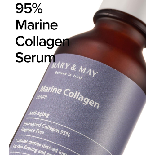Mary & May - Sérum facial antirrugas Marine Collagen