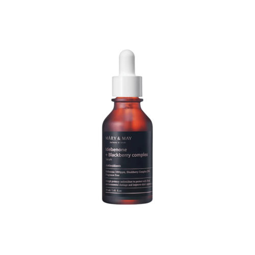Mary & May - Sérum facial antienvelhecimento Idebenone + Blackberry Complex