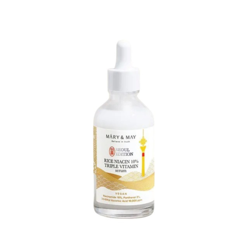 Mary & May - Sérum facial iluminador Rice niacin 10% Triple Vitamin Serum