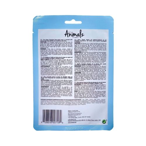 masque BAR - Máscara facial Pretty Animalz - Shark