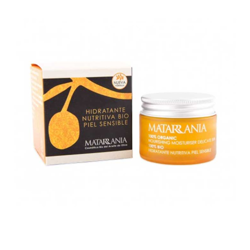 Matarrania - creme facial hidratante 100% Bio nutritivo - Pele sensível