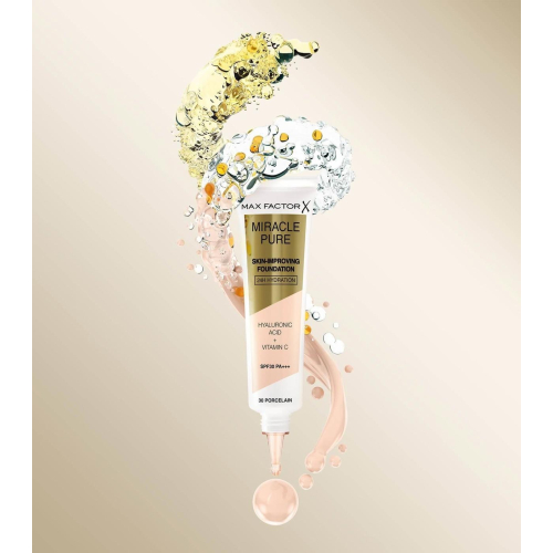 Max Factor - Base de Maquiagem Hidratação 24H FPS30 Miracle Pure - 85: Caramel