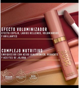 Max Factor - Brilho Labial Volumizante 2000 Calorie Lip Glaze - 085: Floral Cream