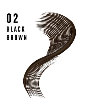 Max Factor - Máscara Masterpiece 2 in 1 Lash Wow - Black Brown