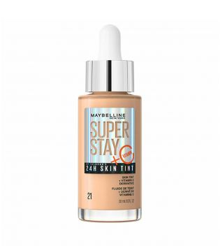 Maybelline - Sérum Base de Maquiagem SuperStay 24H Skin Tint + Vitamina C - 21