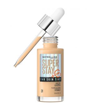 Maybelline - Sérum Base de Maquiagem SuperStay 24H Skin Tint + Vitamina C - 31