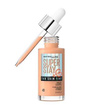 Maybelline - Sérum Base de Maquiagem SuperStay 24H Skin Tint + Vitamina C - 40