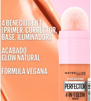 Maybelline - Base de Maquiagem Instant Perfector Glow 4 em 1 - 02: Medium