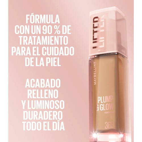 Maybelline - Base de maquiagem Lifter Plump & Glow - 110