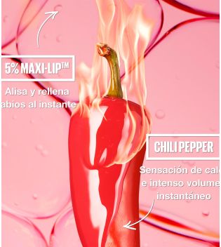 Maybelline - Brilho labial volumizante Lifter Plump - 005: Peach Fever