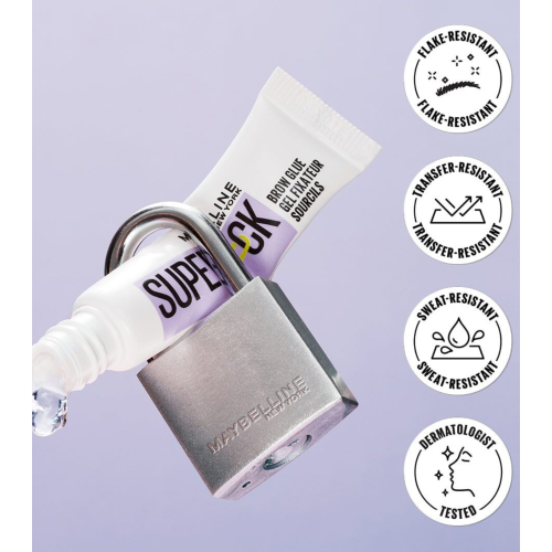 Maybelline - Gel fixador de sobrancelhas Super Lock
