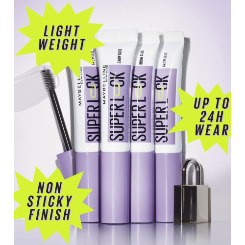 Maybelline - Gel fixador de sobrancelhas Super Lock