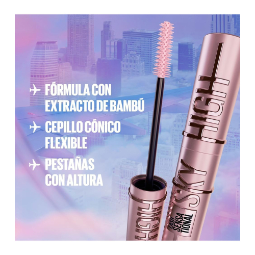 Maybelline - Máscara Lash Sensational Sky High - Burgundy Haze