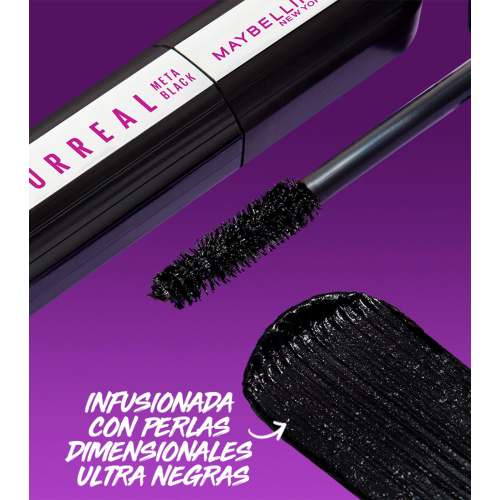 Maybelline - Rímel The Falsies Surreal Extensions - Meta Black