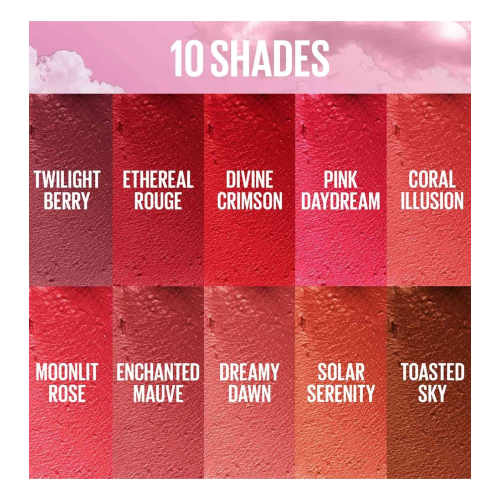 Maybelline - Tint para lábios e bochechas Cloudtopia - 03: Divine Crimson