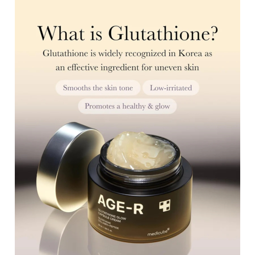 Medicube - *Age-R* - Creme iluminador Glutathione Glow Capsule