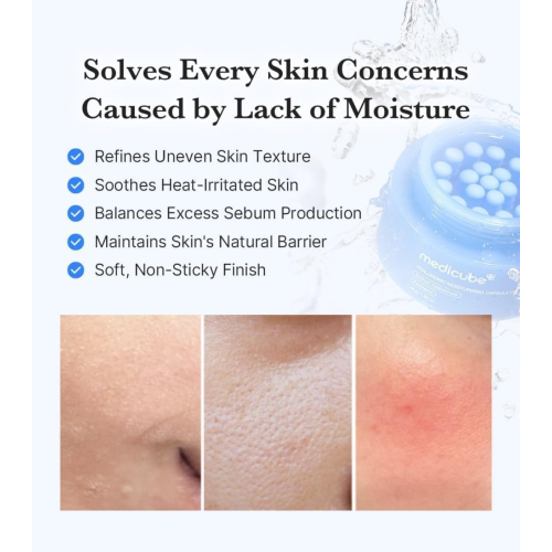 Medicube - Creme facial hidratante Hyaluronic Moisturizing Capsule Cream
