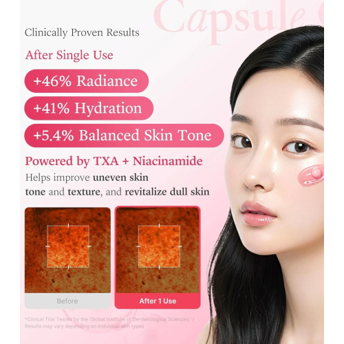 Medicube - Creme Facial Iluminador TXA Niacinamide Capsule Cream