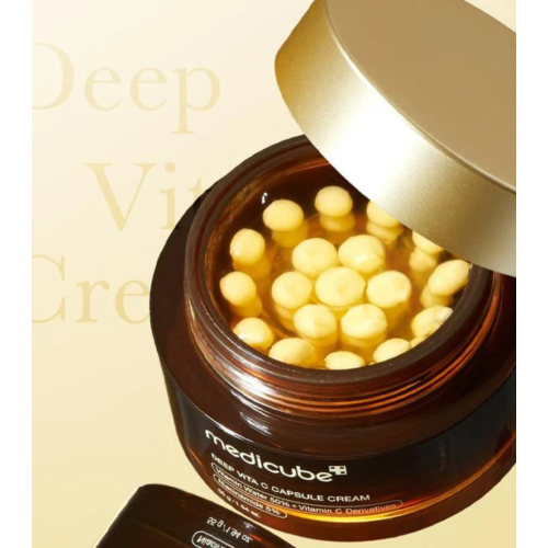 Medicube - *Deep Vita C* - Creme facial iluminador Deep Vita C Capsule Cream
