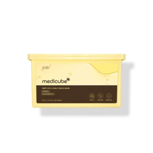 Medicube - *Deep Vita C* - Máscara de celulose com vitamina C Daily Quick - 30ud