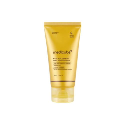 Medicube - Máscara facial de noite iluminadora Kojic Acid Turmeric