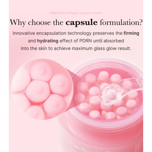 Medicube - *PDRN Pink* - Creme Facial Iluminador Collagen Capsule Cream