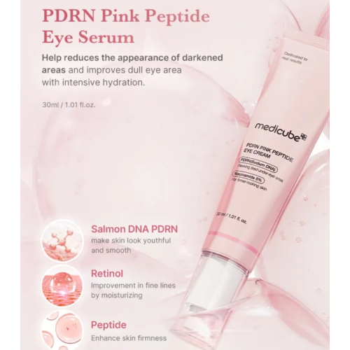 Medicube - *PDRN Pink* - Creme Contorno de Olhos