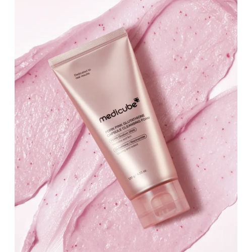 Medicube - *PDRN Pink* - Limpador facial Glutathione Capsule Foam