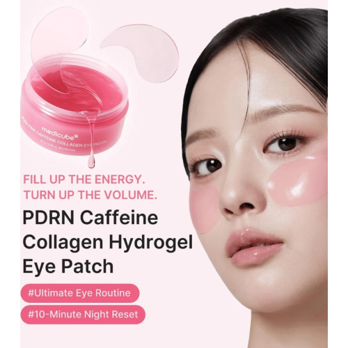 Medicube - *PDRN Pink* - Patches para o contorno dos olhos Caffeine Collagen
