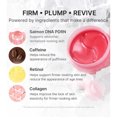 Medicube - *PDRN Pink* - Patches para o contorno dos olhos Caffeine Collagen