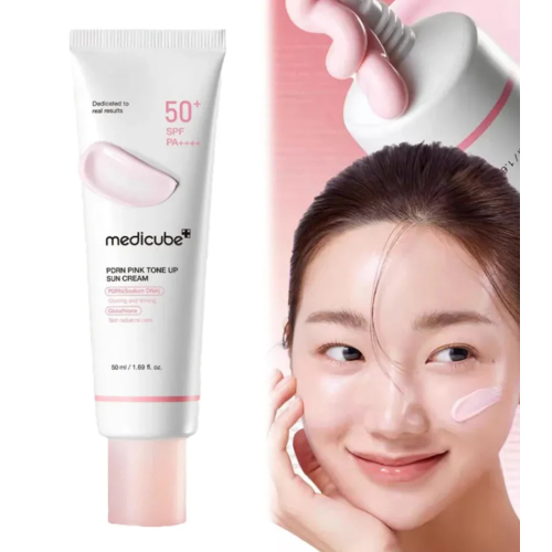 Medicube - *PDRN Pink* - Protetor solar facial SPF50+ PA++++